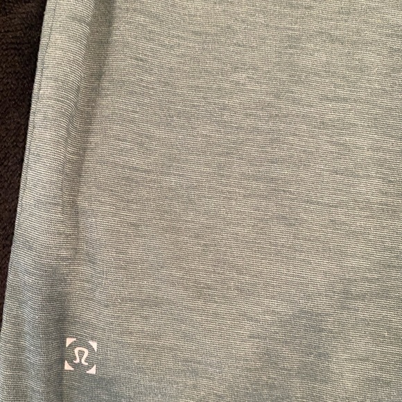 Lululemon Men’s Polo Shirt Size Small Green/black - Picture 2 of 4